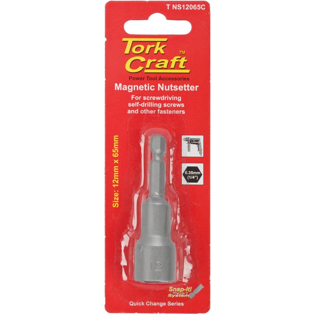 Nutsetter Magnetic 12x65mm Carded